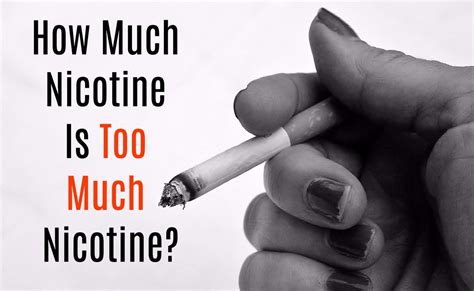 Recognize the Warning Signs: Symptoms of Nicotine Overdose