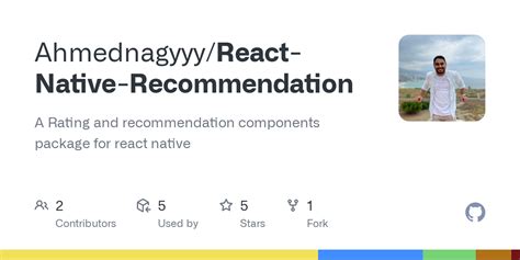 Recommendation system in react native.  RECOMMENDATION definition: an act of recommendin...