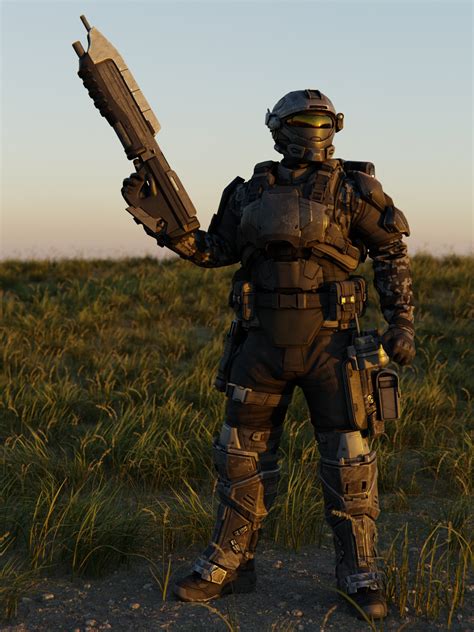 Recon armor odst.  A specialized Office of Naval Intelligence variant of th...