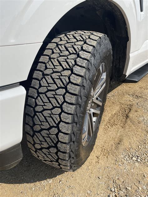 I installed a set of 35" Ridge Grapplers on my truck las