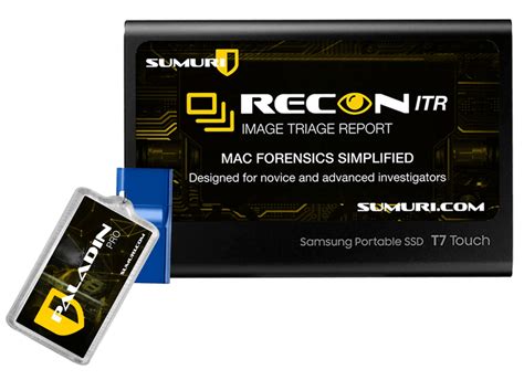 Recon imager.  An indispensable RECON ITR combines both the functions of bootable and li...