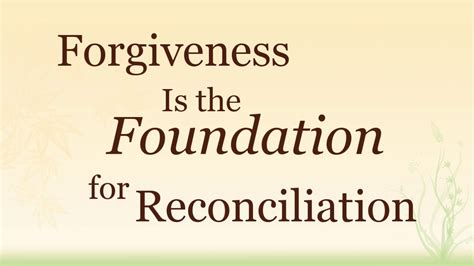 Forgiveness is not reconciliation (i.e. reestablishing trust in t