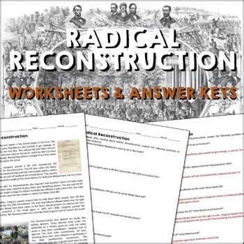 Reconstruction Reading Worksheet Answer Key A Worksheet Blog