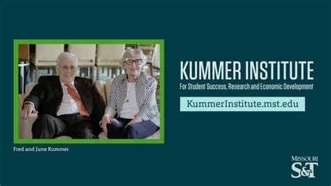 Record $300 million gift creates Kummer Institute at Missouri S&T