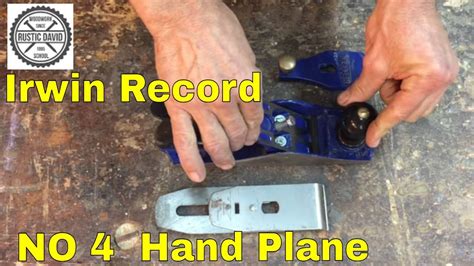 Record Irwin No 4 Hand Plane - YouTube