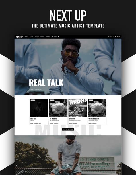 Record Label Web Template Juleteagyd