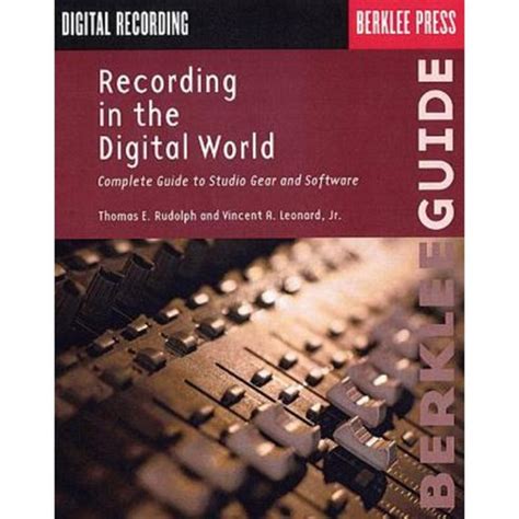 Recording in the digital world complete guide to studio gear and software berklee guide. - Sap fico configuration and user guide.