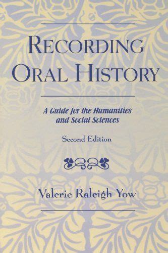 Recording oral history a practical guide for social scientists. - Guide to econometrics peter kennedy 6th edition.