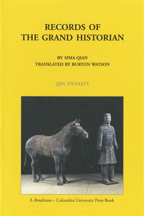 Records of the Historian; Chapters from the Shih Chi PDF Download