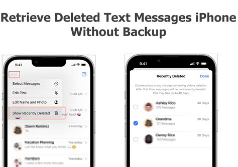 Recover Deleted Texts on iPhone without Backup …