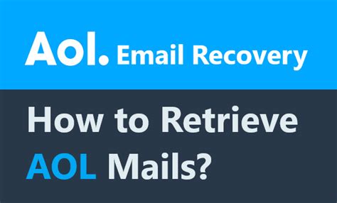 Recover and Restore Mail and AOL Data From Saved on My PC Backup