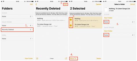 Method 1: Restore iPhone 7 (Plus) Notes from Recently Deleted. Like the Photos app on iPhone 7 Plus, the Notes app also has the safety feature that will retain the deleted notes for 30 days, so you can recover multiple notes instantly from the Recently Deleted folder. Here're the steps you need to take to retrieve deleted notes on iPhone ….