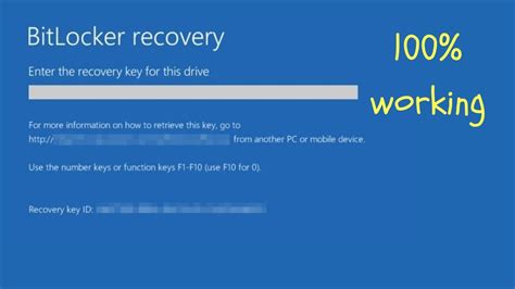 Recover key. If you don't have that key, you won't be able to access the drive, and Microsoft support doesn't have access to the recovery keys either so they can't provide it to you, or create a new one, if it's been lost. It only takes a few moments to back up your recovery key. For more info see Back up your BitLocker recovery key. 
