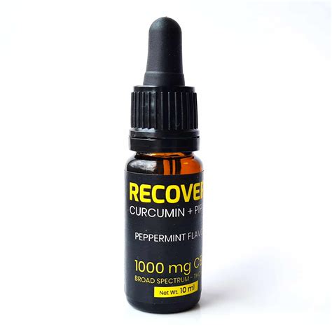 Recovery Oil Peppermint 10% – 1000mg Raw Hemp