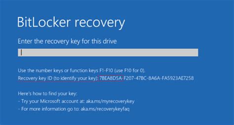 Recovery key id bitlocker.  Lorsque vous &ecirc;tes invit&eacute; &agrave...