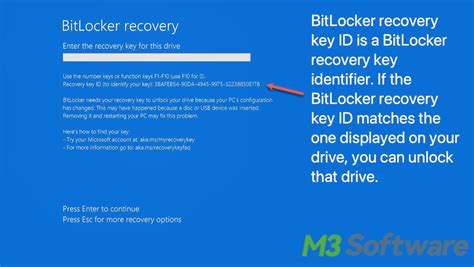Recovery key id bitlocker. com for more information.  It primarily involves creating and managi...