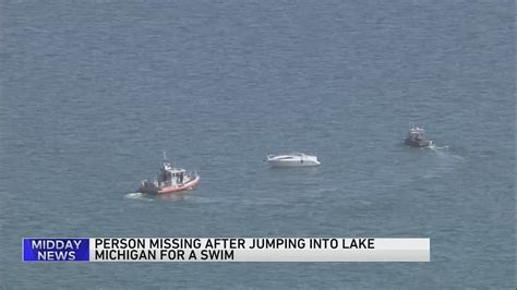 Recovery mission in progress for missing Lake Michigan swimmer
