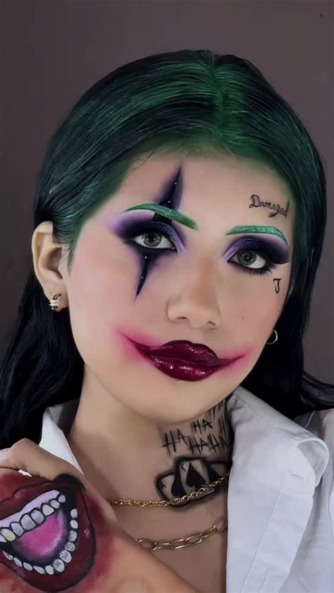 Recreate Joker Makeup Tutorial Trending TikTok Video TikTok.