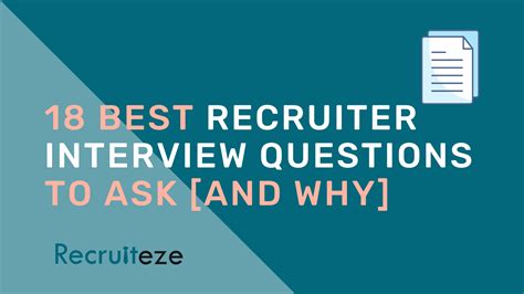Recruiter interview questions. 12. Describe your process for conducting in-person interviews with candidates. Interviewing is a key part of the lead recruiter’s job, so employers ask this question to make sure you have experience conducting interviews. In your answer, describe how you plan for and conduct an interview with candidates. 