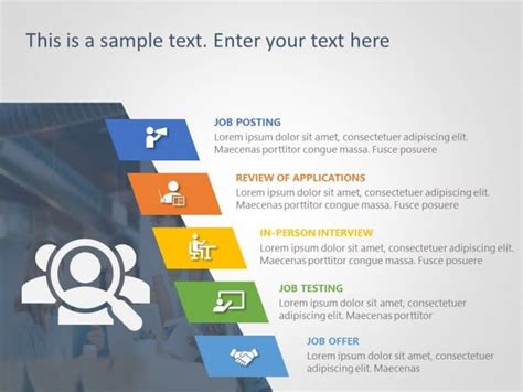 Recruitment Process 7 PowerPoint Template SlideUpLift