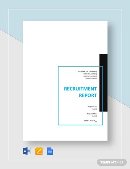 Recruitment Report 11+ Examples, Docs, PDF, Pages, Google Docs Examples