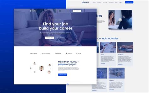 Recruitment Template Website