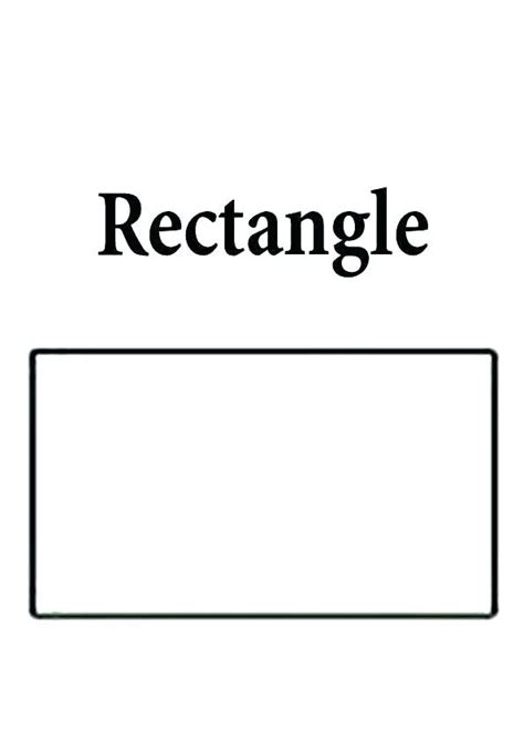 Rectangle Coloring Pages