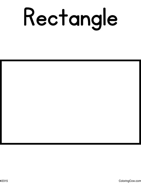 Rectangle Coloring Shee