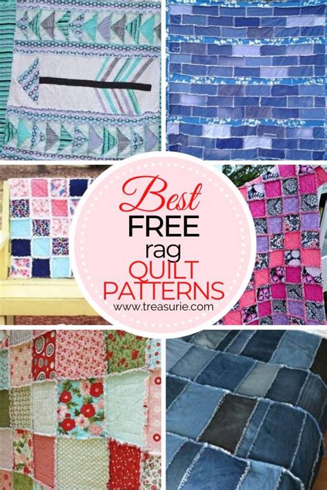 Rectangle Rag Quilt Patterns FREE Quilt Patterns