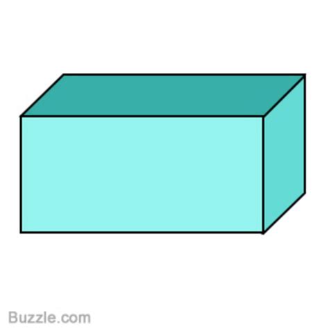 Rectangular Prism Shape Clipart