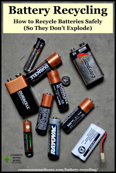 Recycle alkaline batteries. Single-use batteries are used in small electronics such as remote controls, flashlights, and other household items. These are designated 9-volt, D, C, AA, and AAA batteries. Americans purchase over three billion dry-cell batteries per year! Dry-cell batteries can be thrown in the trash legally in most states, since the … 
