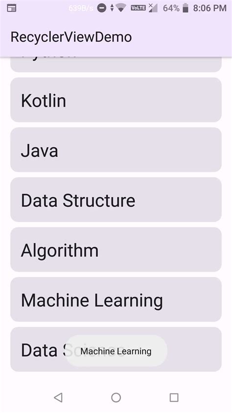 Recyclerview in android kotlin.  RecyclerView is a powerful tool in Android for displa...