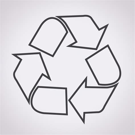 Recycling Symbol Vector Art - Vecteezy