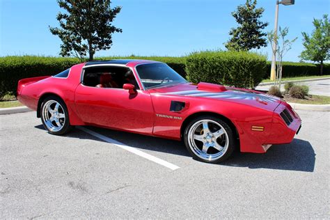 Red 1980 Trans Am