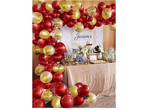 Red Balloons, 106pcs Balloon Garland Arch Kit, Red and …