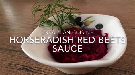 Red Beet Horseradish Ukrainian Recipes