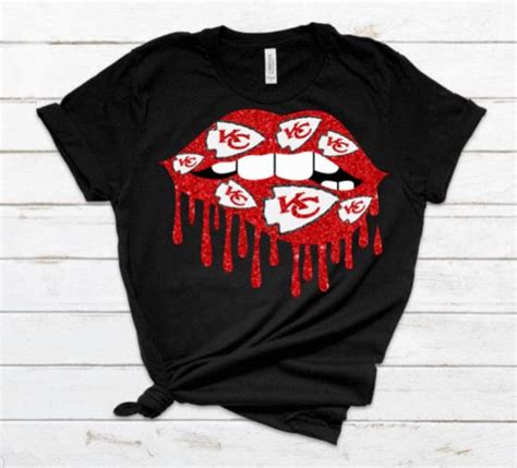 Red Biting Lip Shirt - Etsy