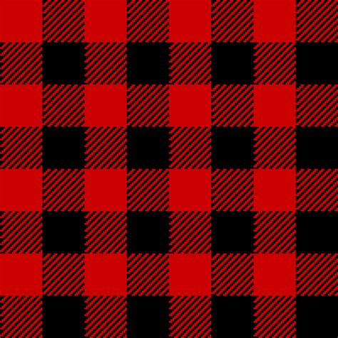 Red Black Check Pattern