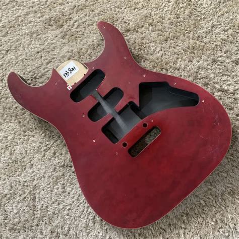 Red Color Guitar SSH Pickup Route Body DIY eBay