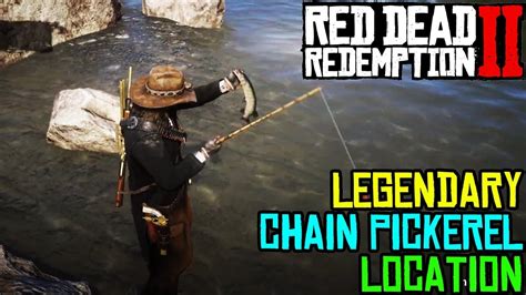 Red Dead Redemption 2: Chain Pickerel Location - YouTube