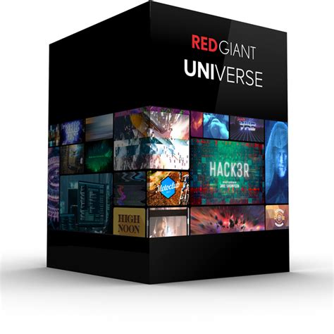 Red Giant Universe plugins packages