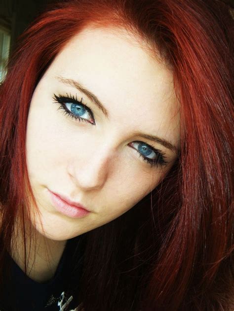Red Hair And Blue Eyesnbi