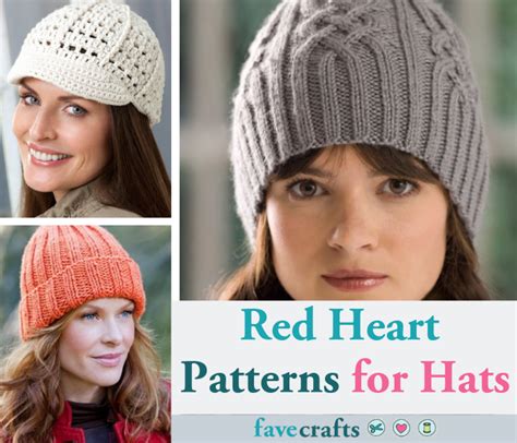 Red Heart Hat Patterns