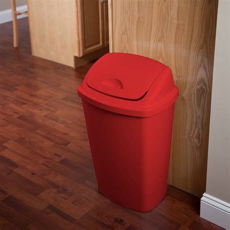 Red Kitchen Trash Can : Target