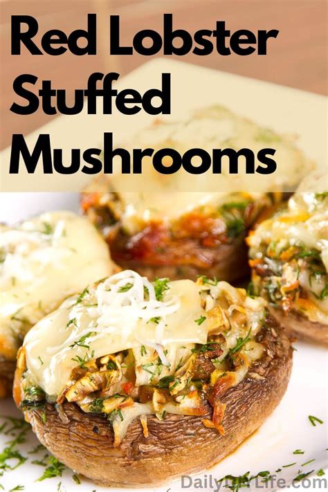 Red Lobster Stuffed Mushrooms Recipe
