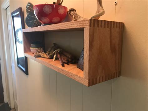 Red Oak Floating Shelf - Hardwood Lumber Company