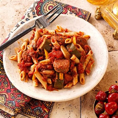 Red Pepper and Italian Sausage Penne Recipe - Home Chef