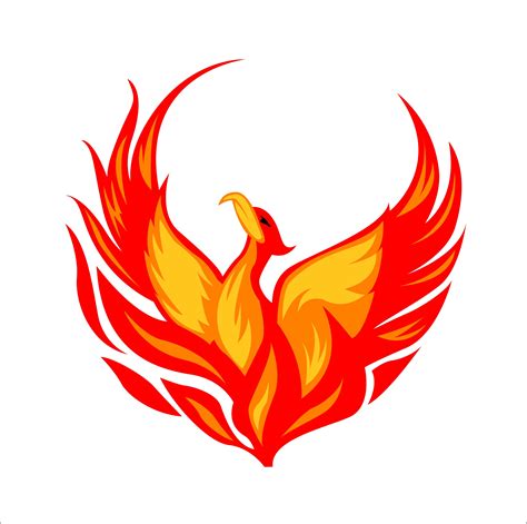 Red Phoenix Clipart (#349216) - PinClipart