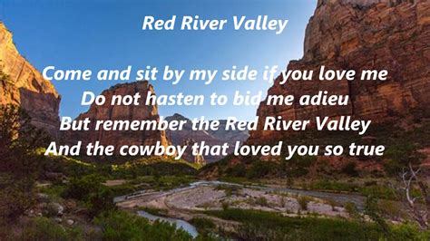 Red River Lyrics - Alabama - Cowboy Lyrics