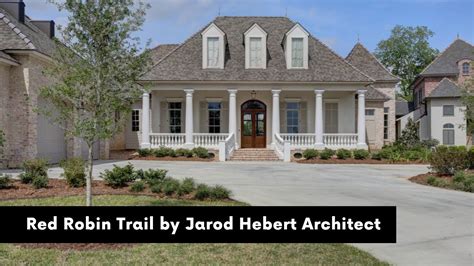 Red Robin Trail Jarod Hebert Architect Lafayette LA - YouTube